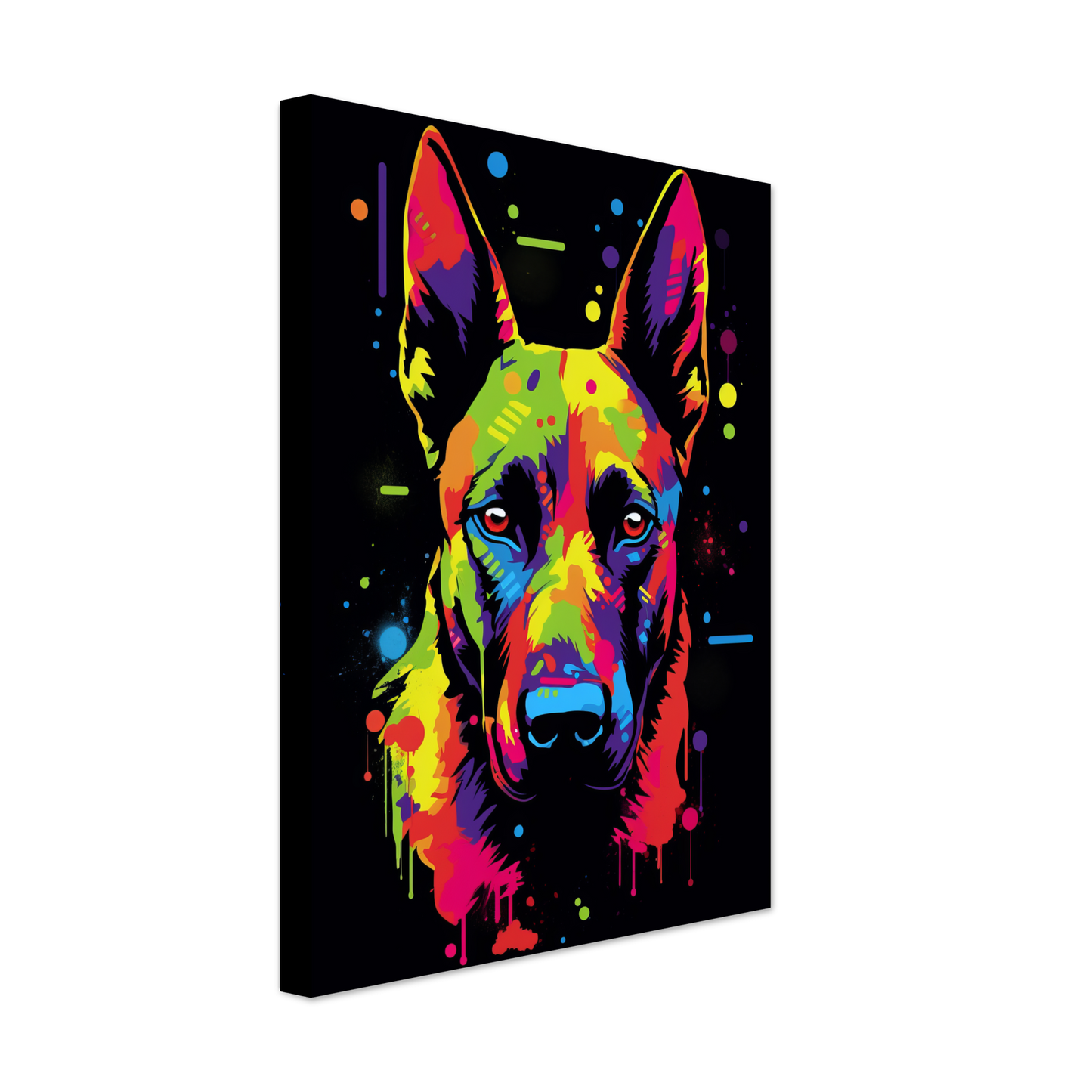 Malinois dog pop art (DOG338)