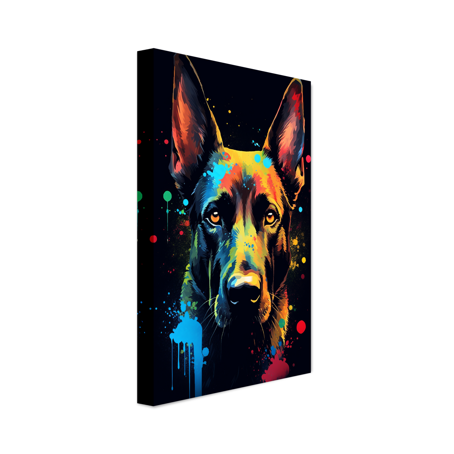 Malinois dog pop art (DOG339)