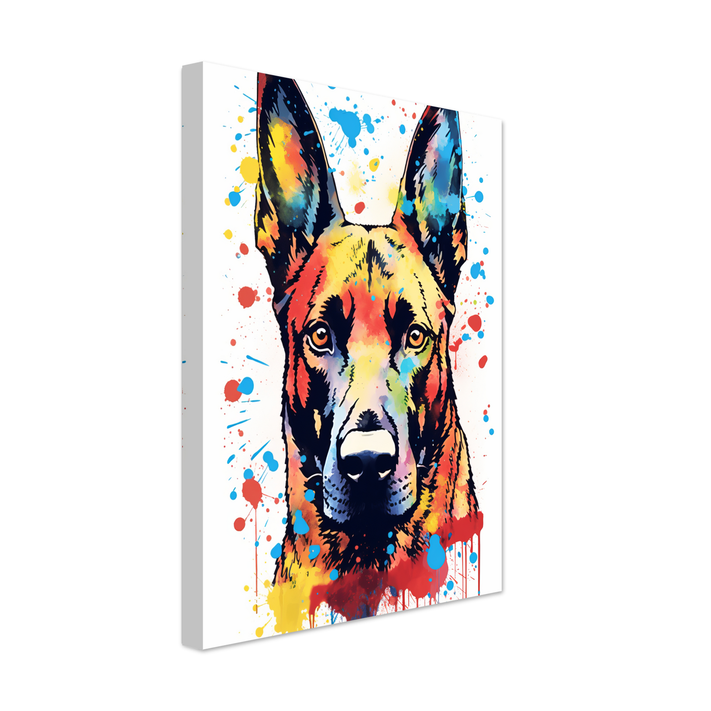 Malinois Hund Pop-Art (DOG341)