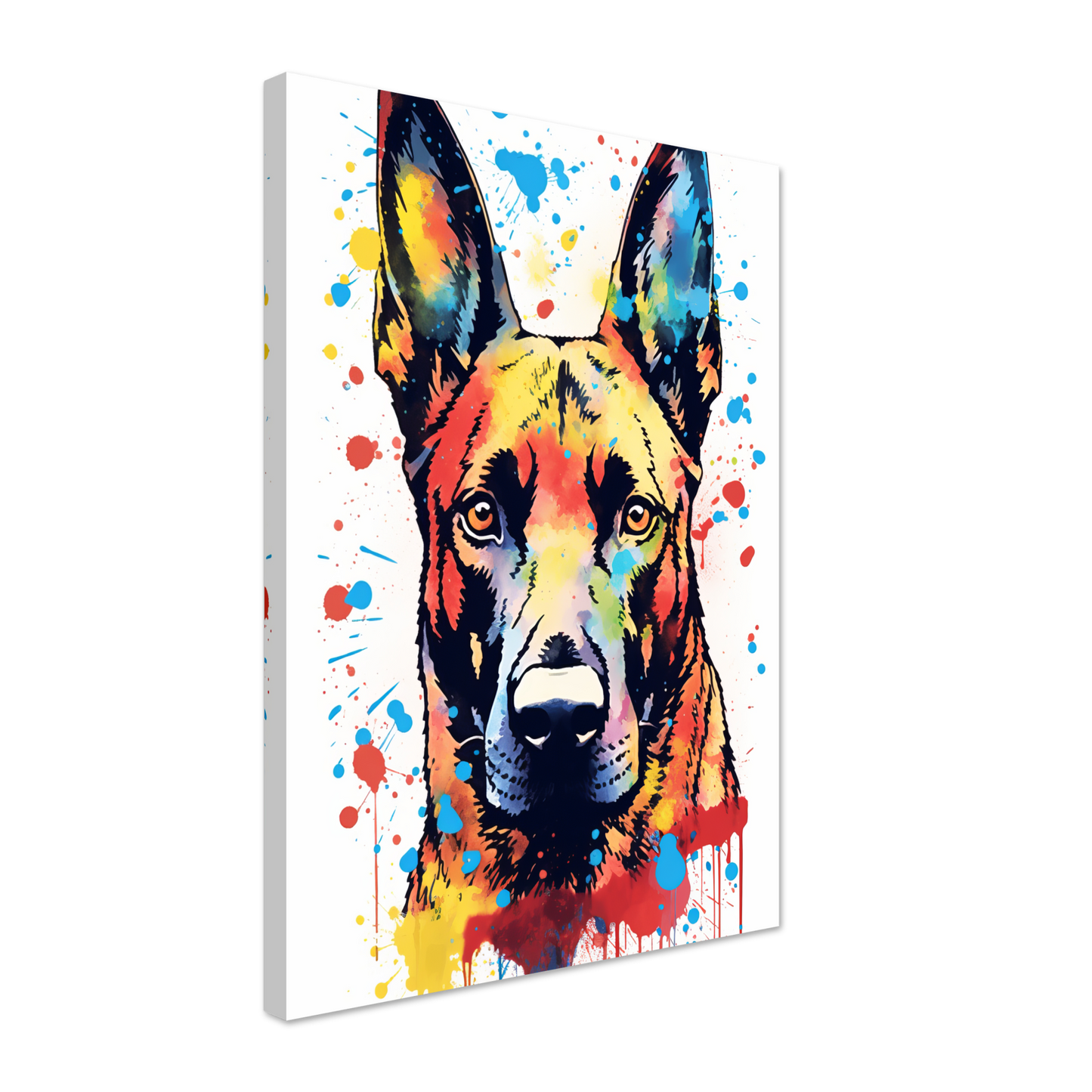 Malinois Hund Pop-Art (DOG341)