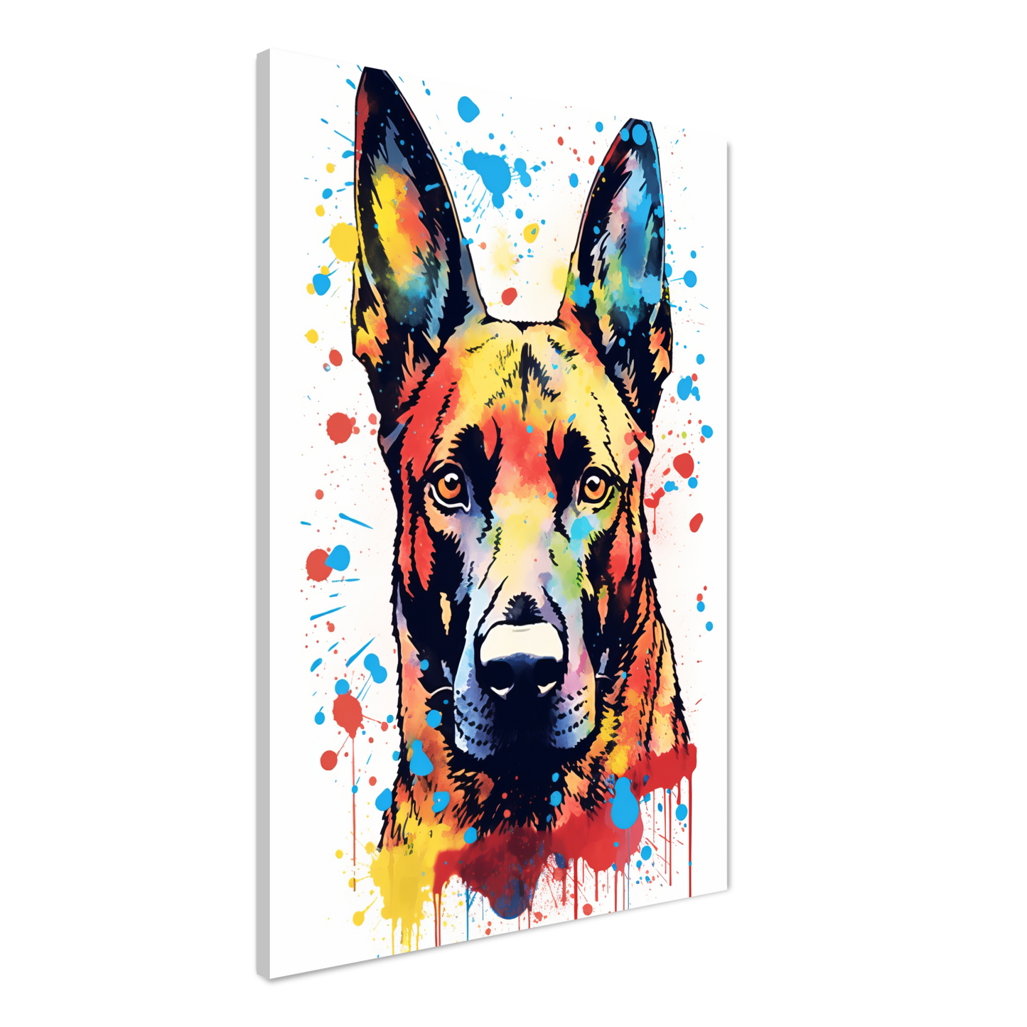 Malinois Hund Pop-Art (DOG341)