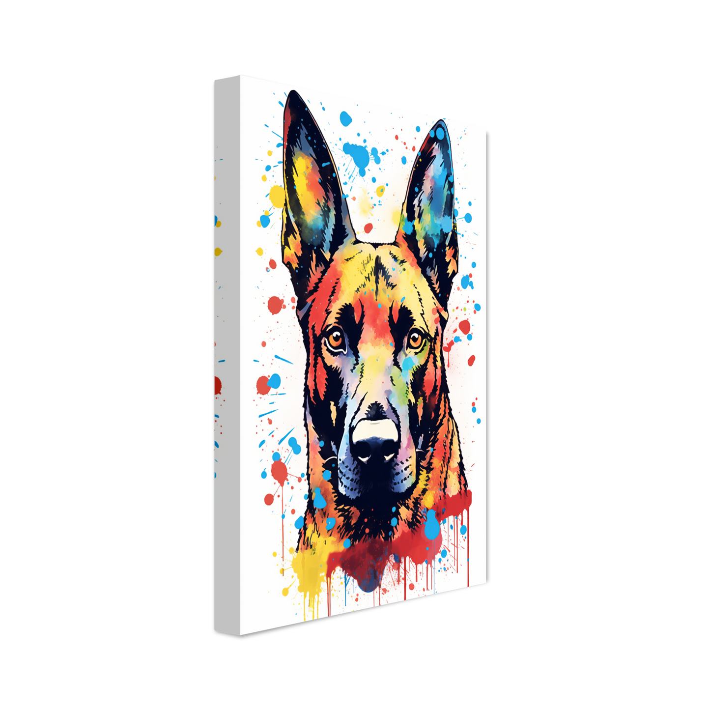 Malinois Hund Pop-Art (DOG341)