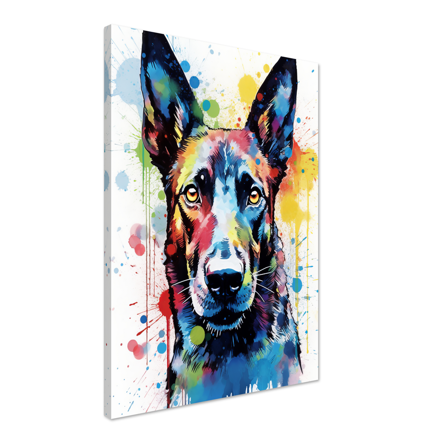 Malinois Hund Pop-Art (DOG342)