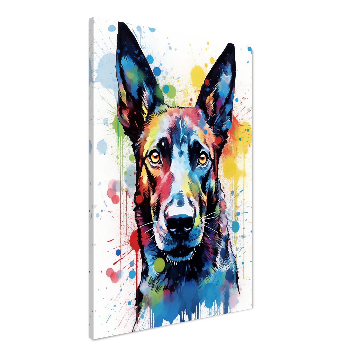 Malinois Hund Pop-Art (DOG342)