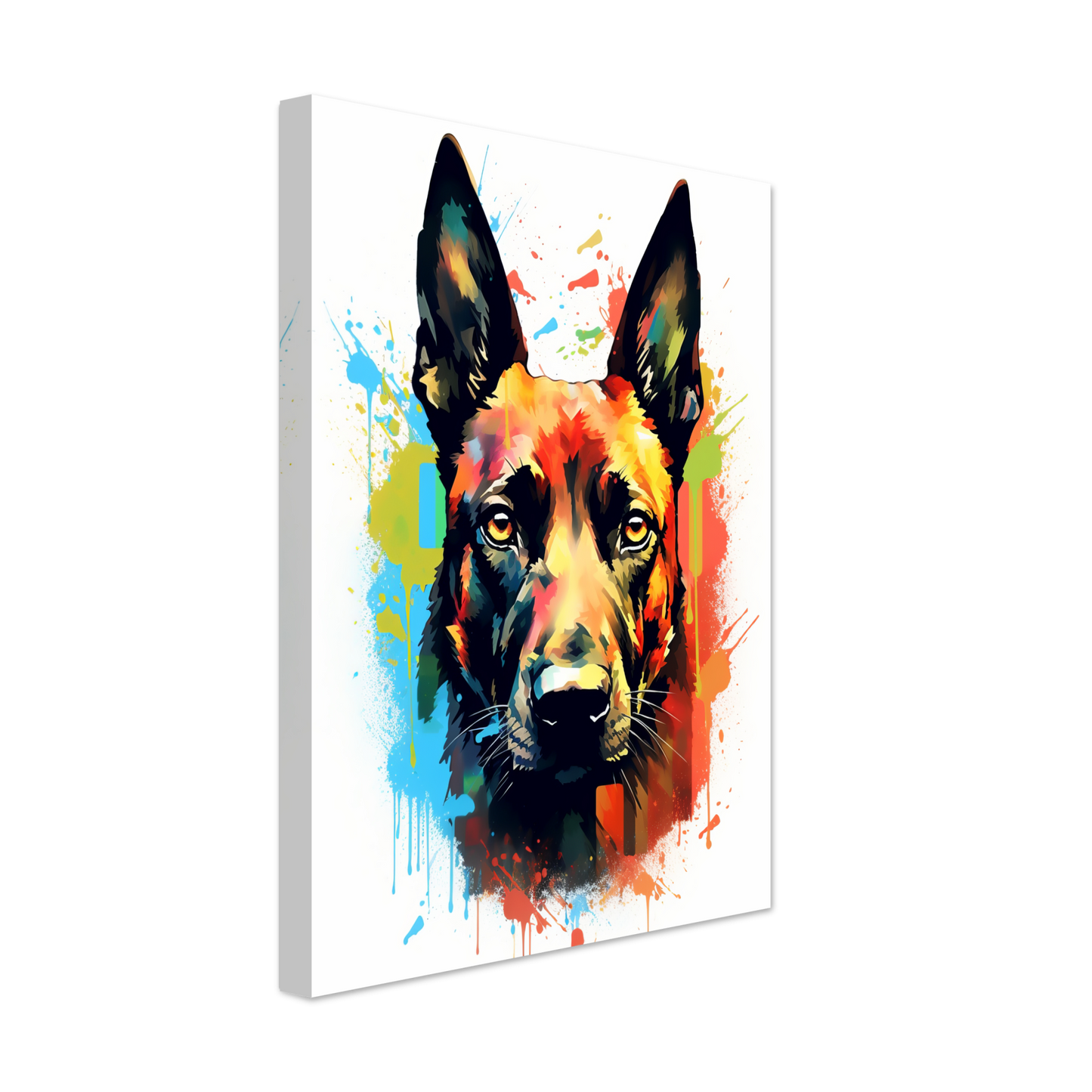 Malinois Hund Pop-Art (DOG343)