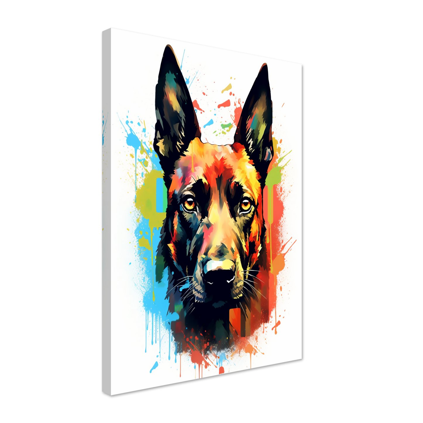 Malinois Hund Pop-Art (DOG343)