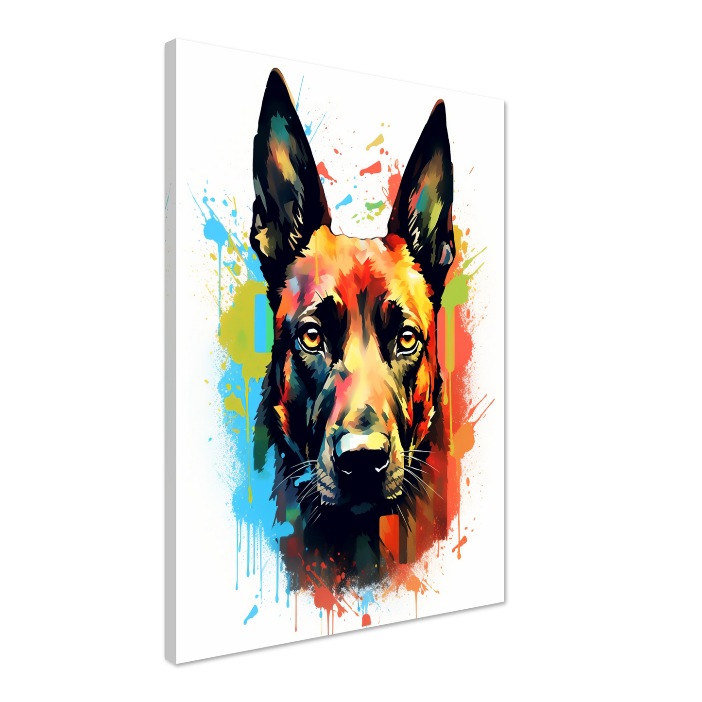 Malinois Hund Pop-Art (DOG343)