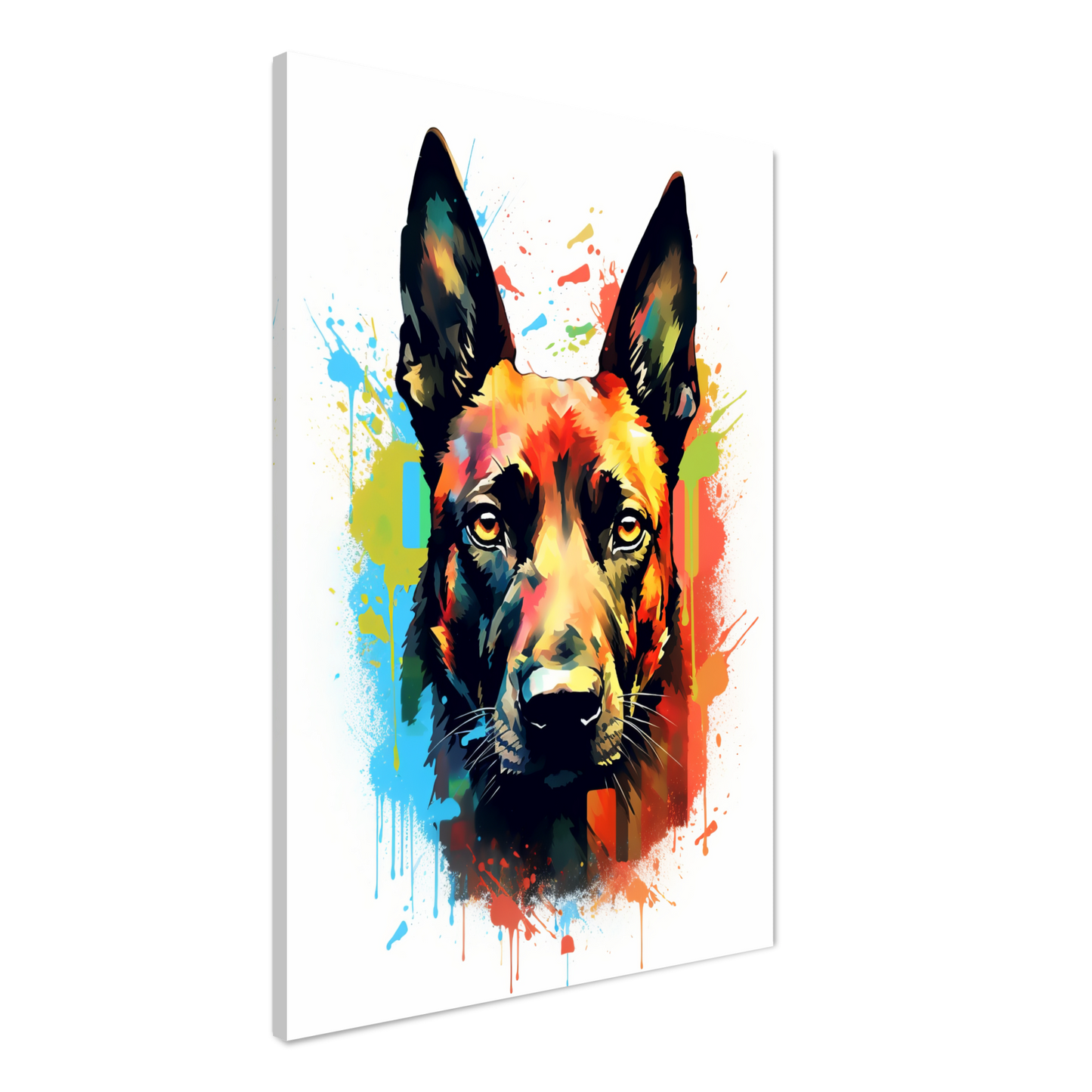 Malinois Hund Pop-Art (DOG343)
