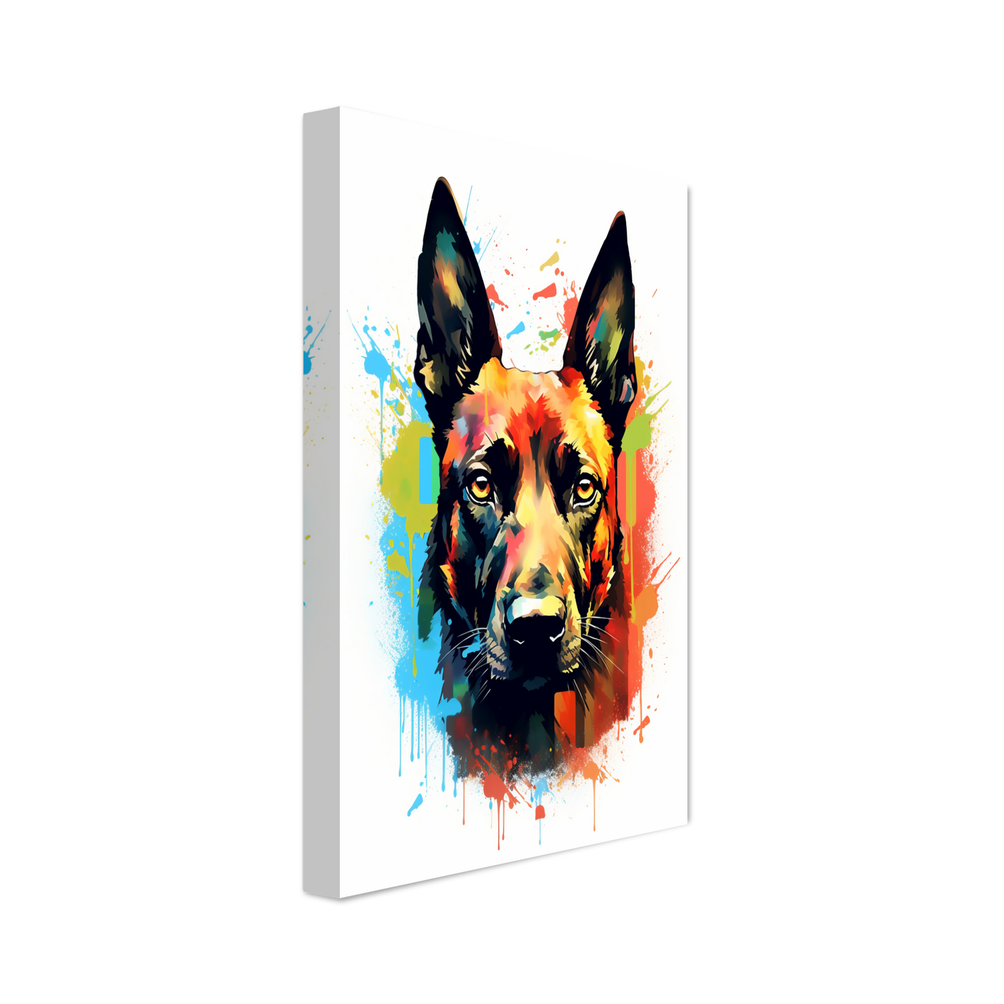 Malinois Hund Pop-Art (DOG343)