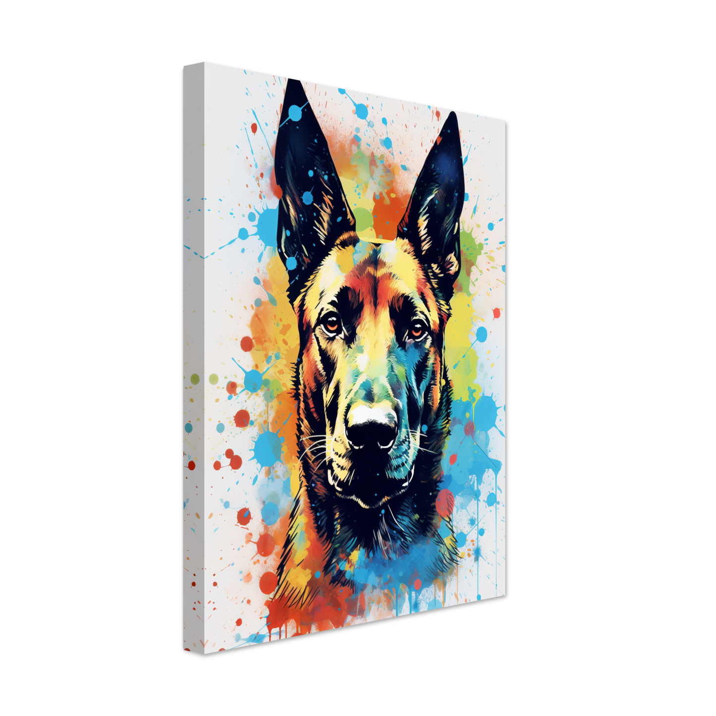 Malinois Hund Pop-Art (DOG344)