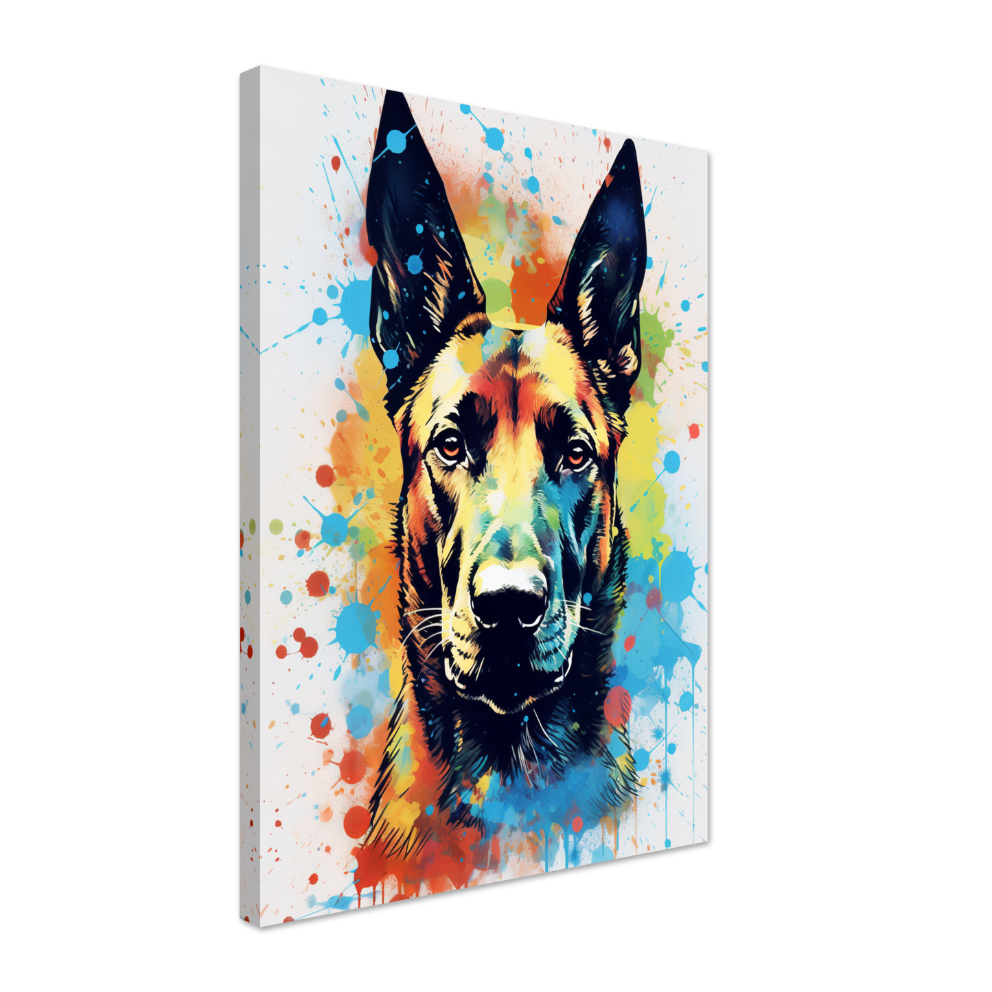 Malinois Hund Pop-Art (DOG344)