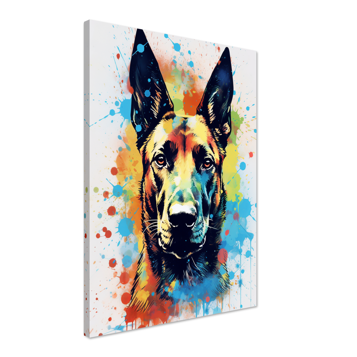 Malinois Hund Pop-Art (DOG344)