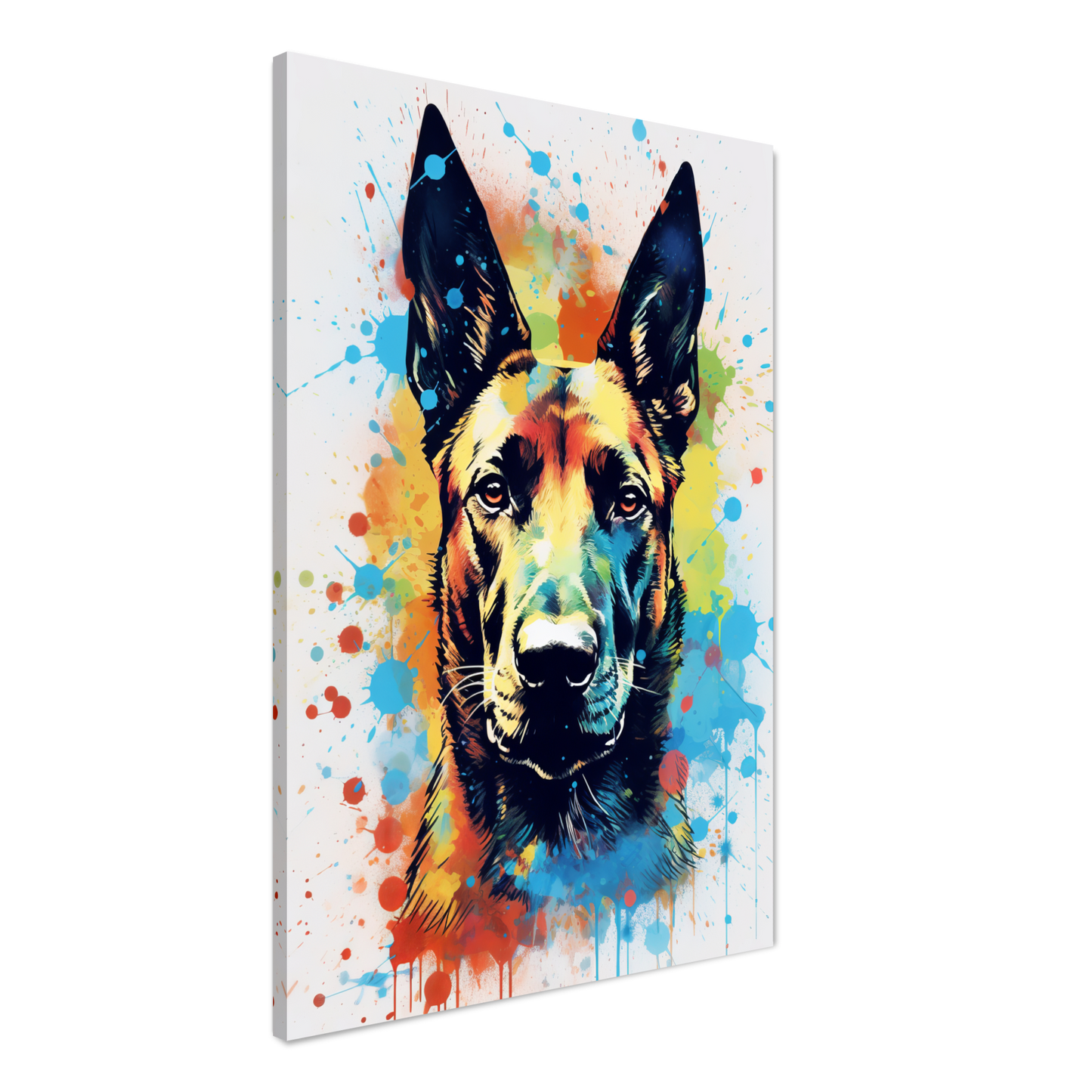 Malinois Hund Pop-Art (DOG344)