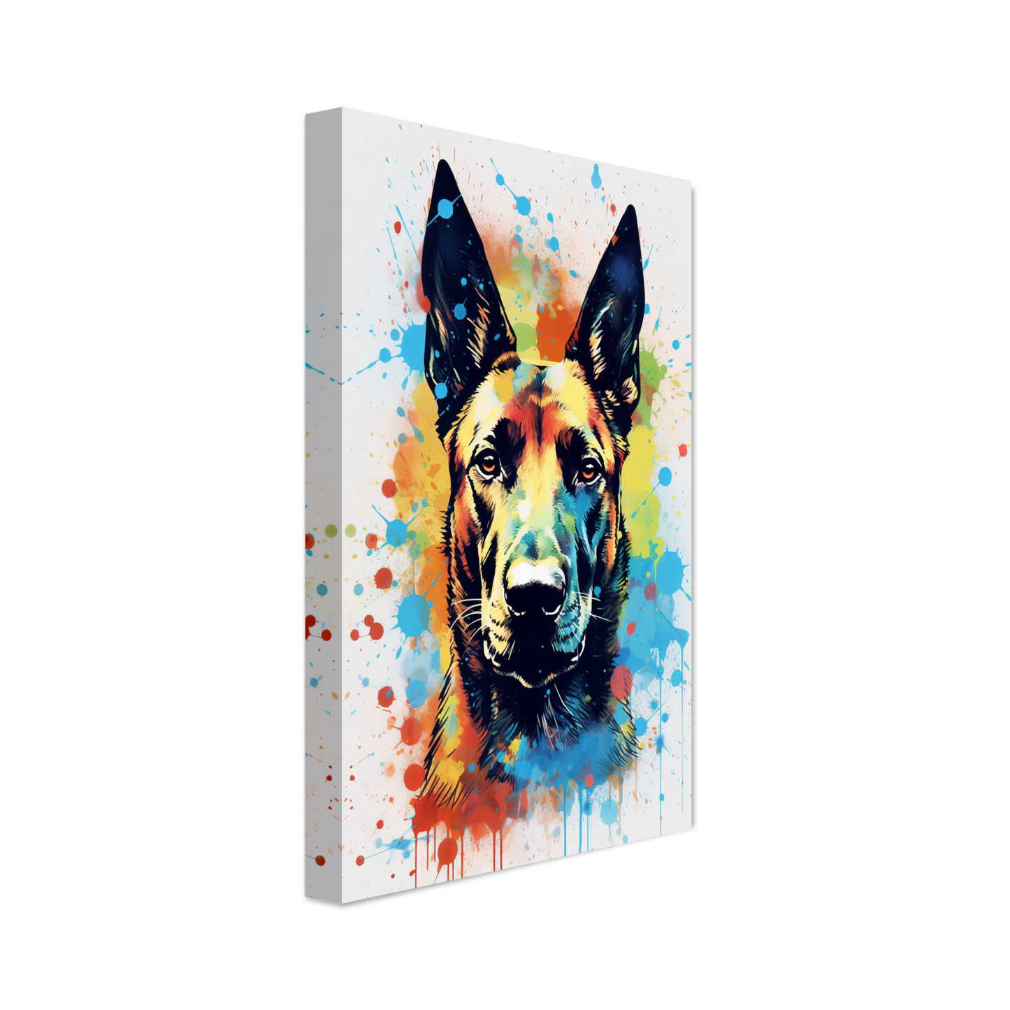 Malinois Hund Pop-Art (DOG344)