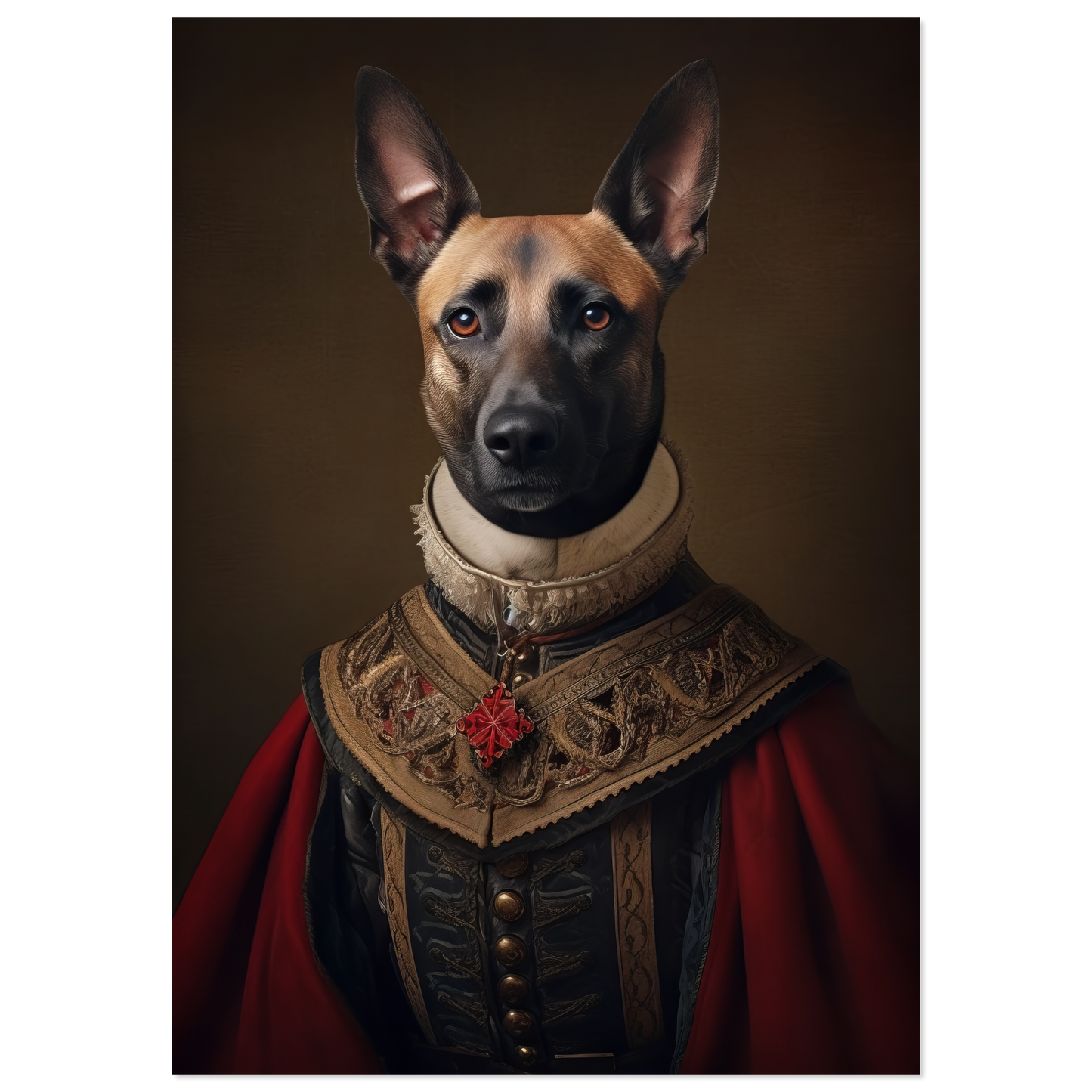 Malinois Hund Renaissance (DOG347)