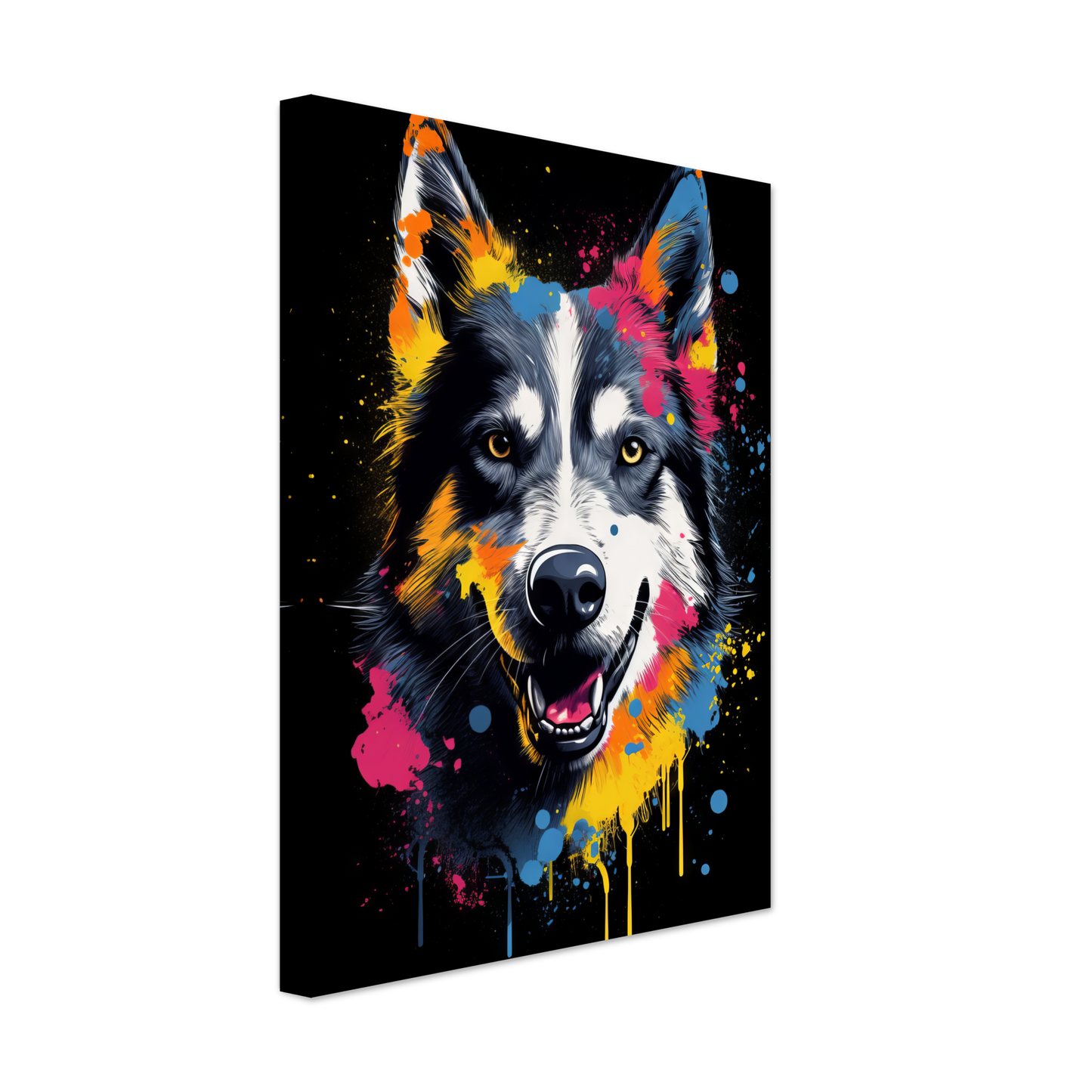 Dog Huskie Pop Art (DOG36)