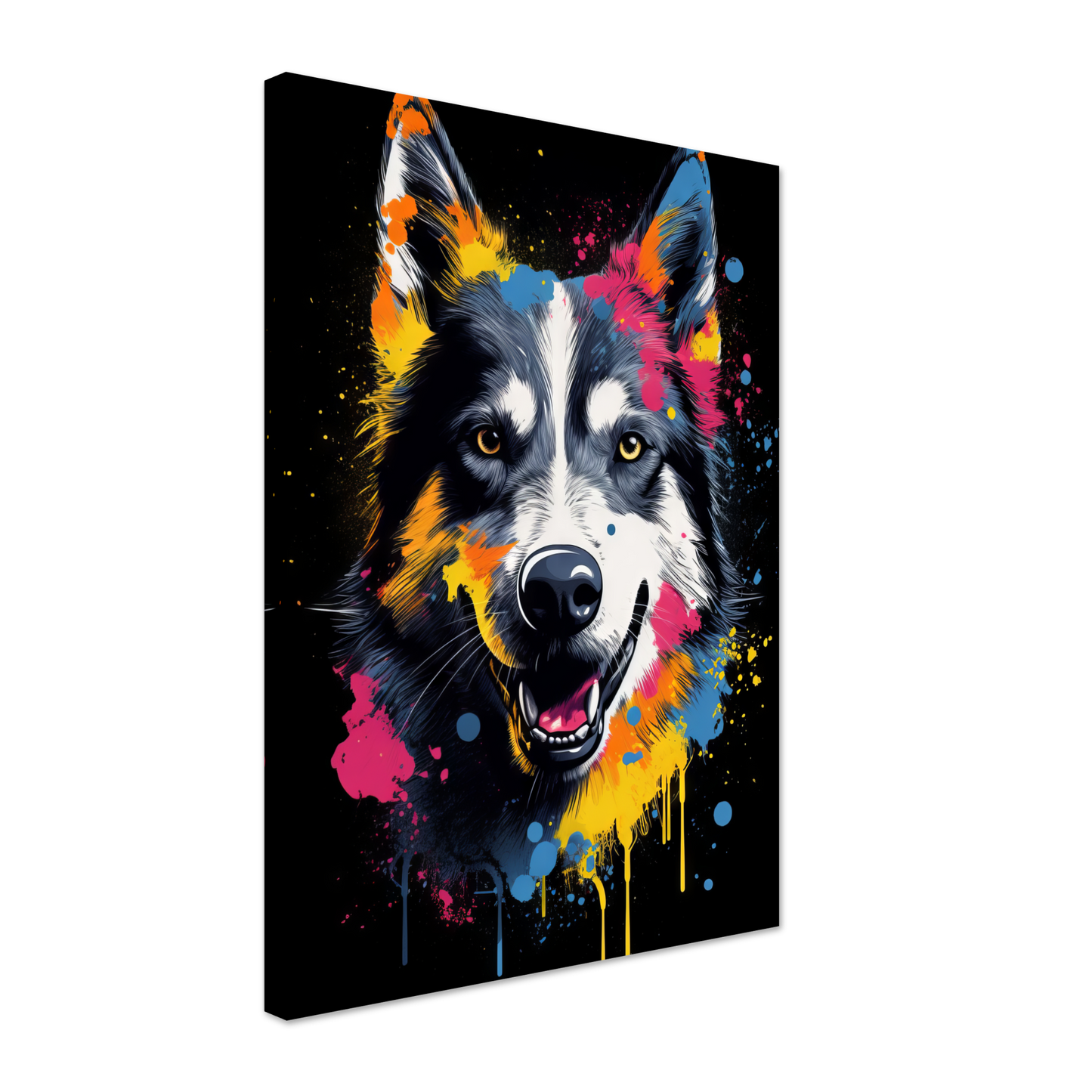 Dog Huskie Pop Art (DOG36)
