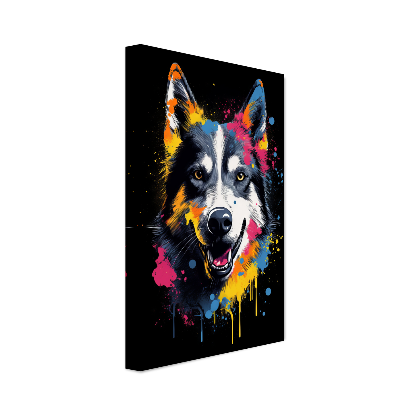 Dog Huskie Pop Art (DOG36)