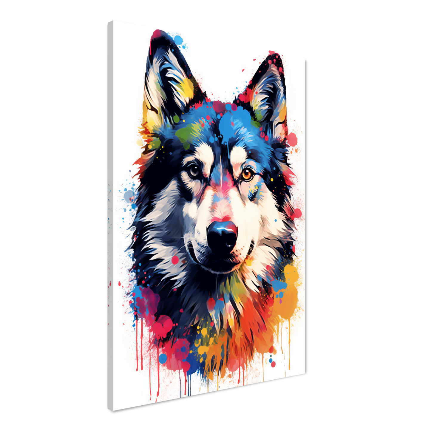 Dog Huskie Pop Art (DOG37)