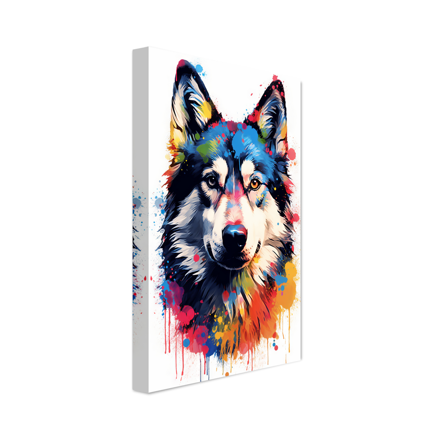 Dog Huskie Pop Art (DOG37)