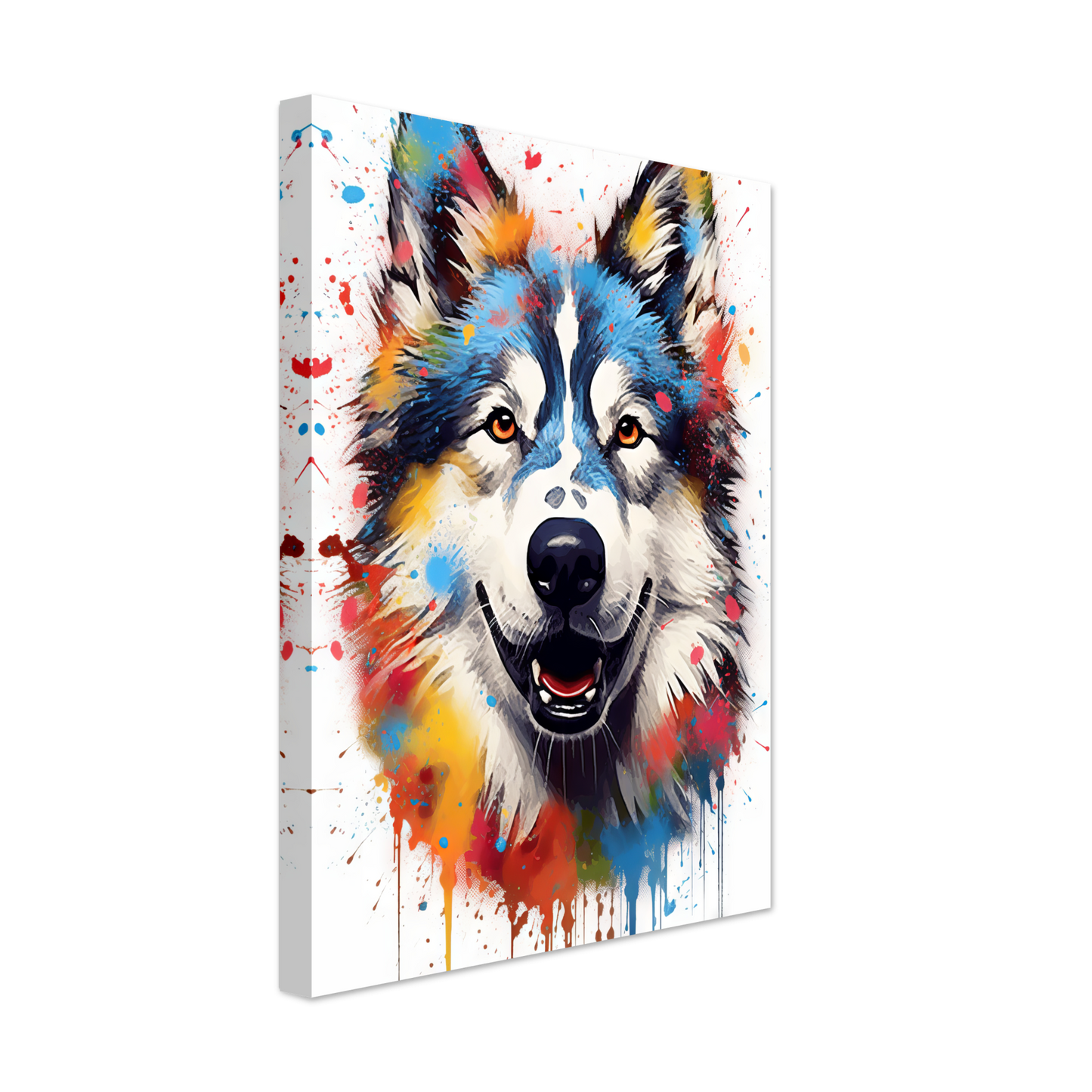 Dog Huskie Pop Art (DOG38)