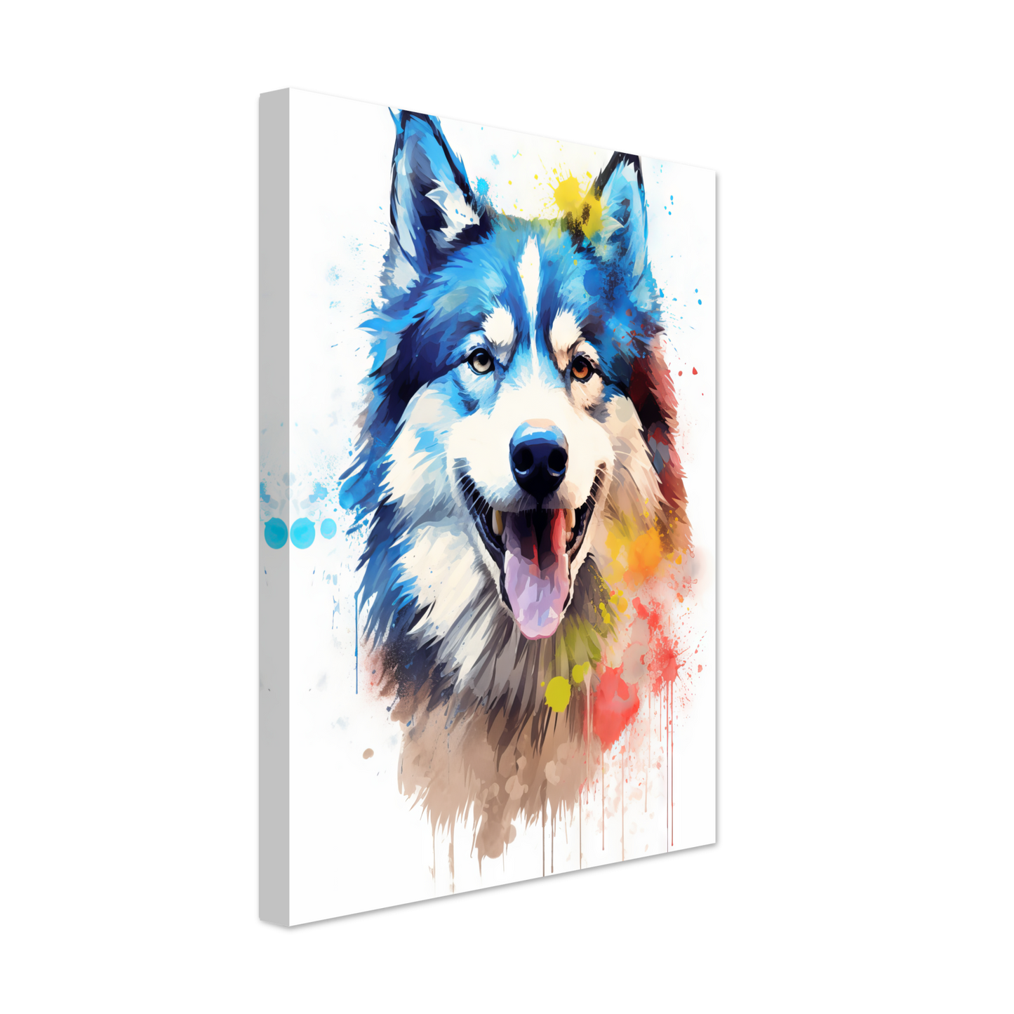 Dog Huskie Pop Art (DOG39)