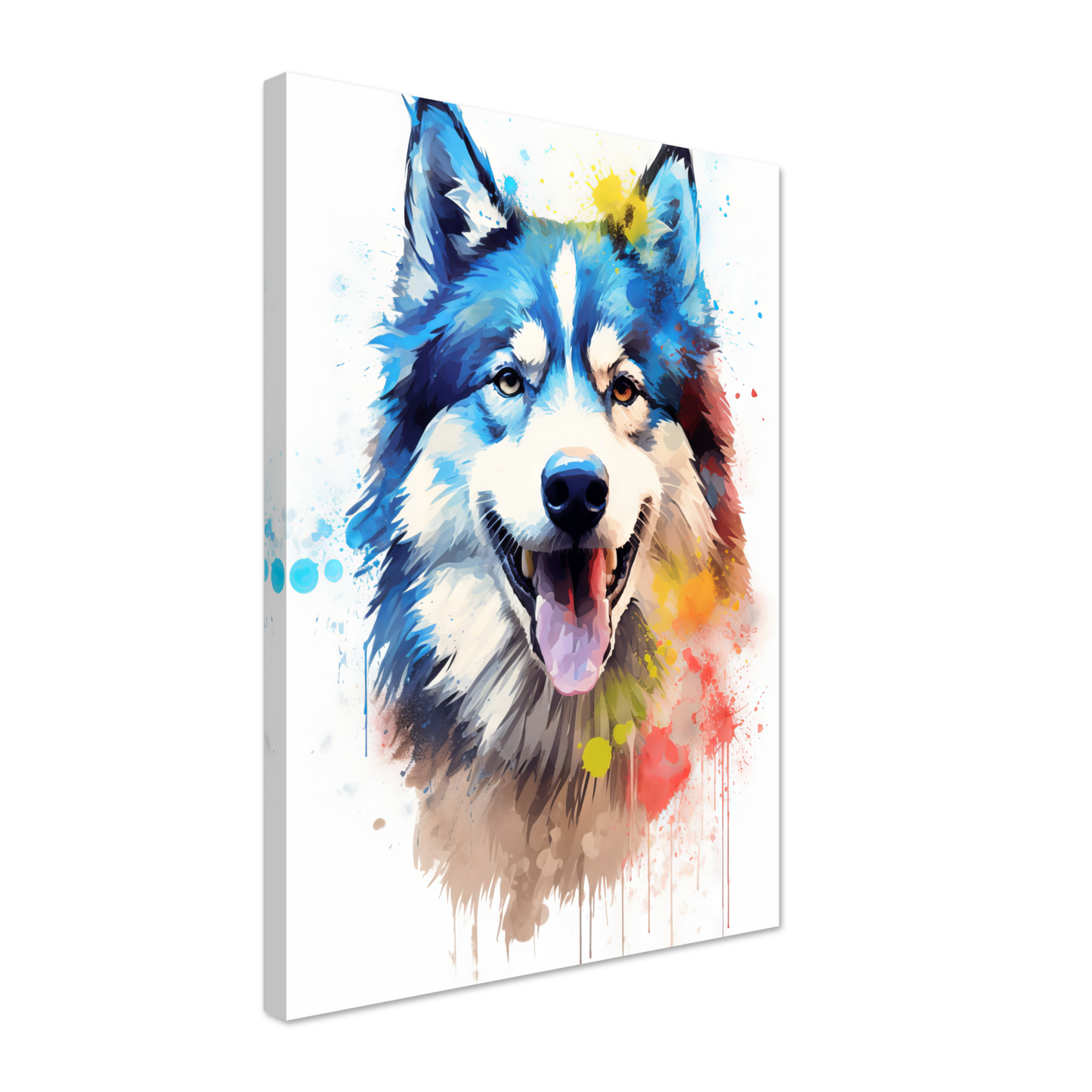 Dog Huskie Pop Art (DOG39)