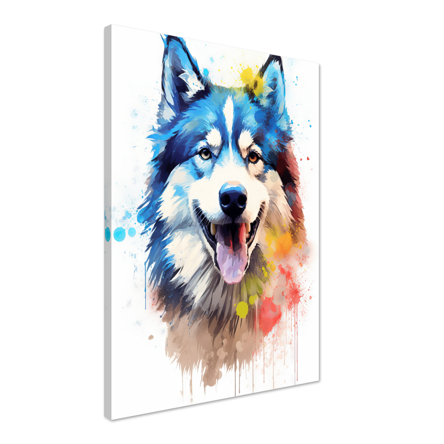 Dog Huskie Pop Art (DOG39)