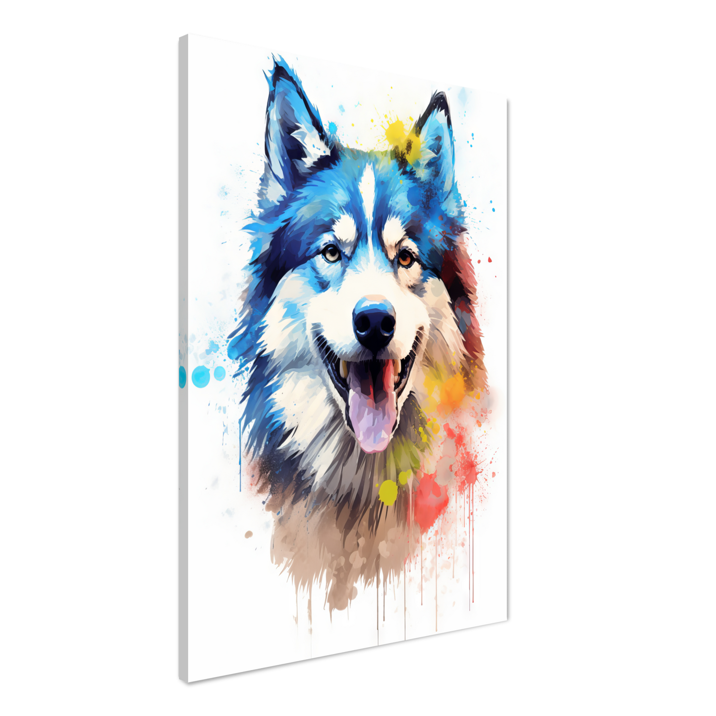 Dog Huskie Pop Art (DOG39)