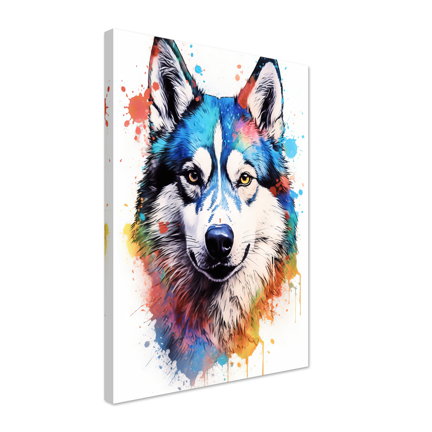 Dog Huskie Pop Art (DOG40)