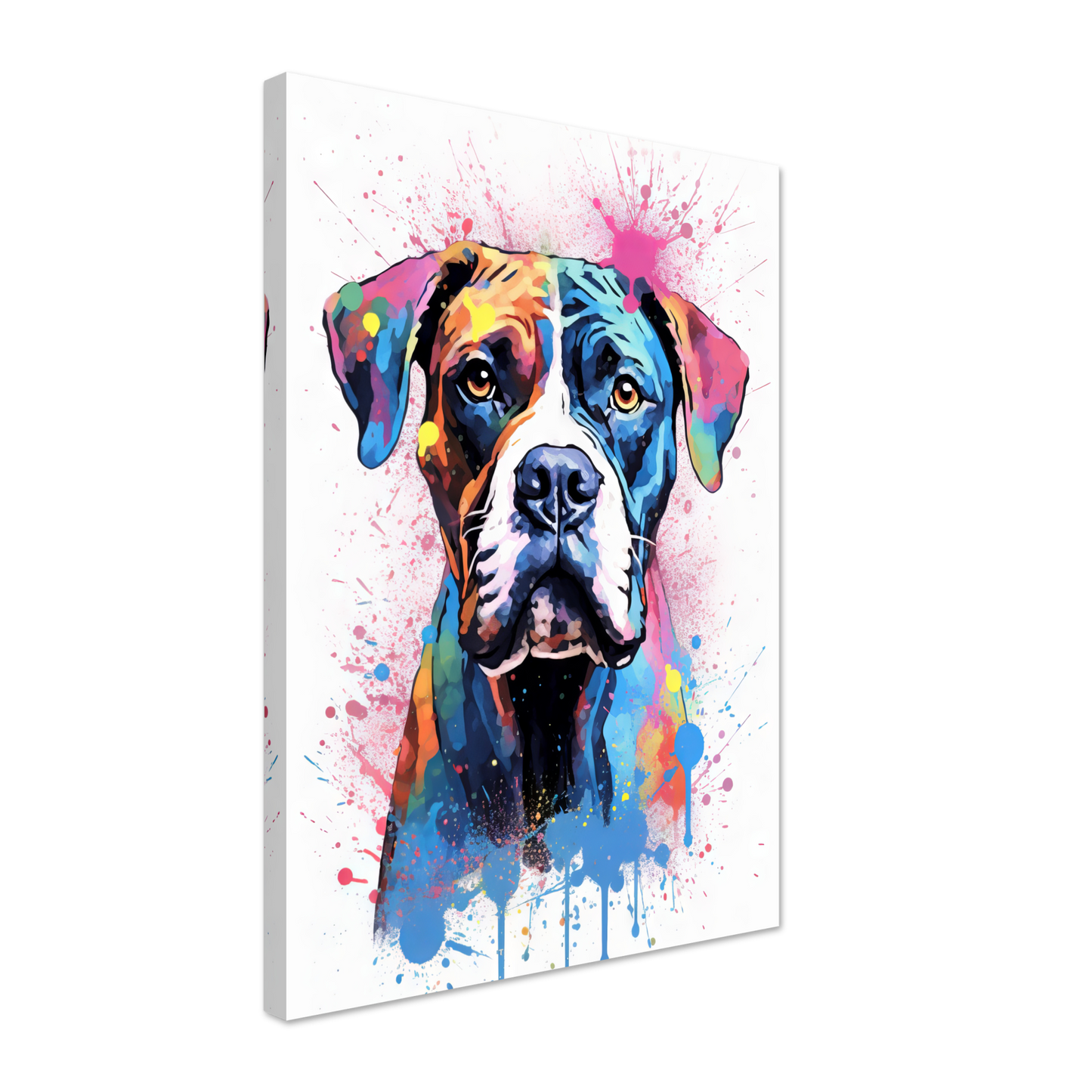 Hund Boxer Pop-Art (DOG46)