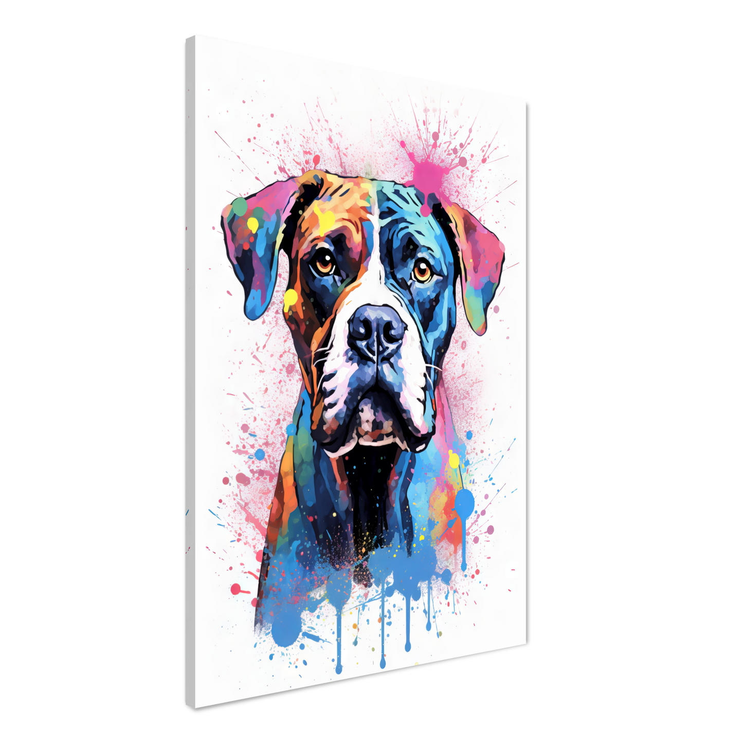 Hund Boxer Pop-Art (DOG46)
