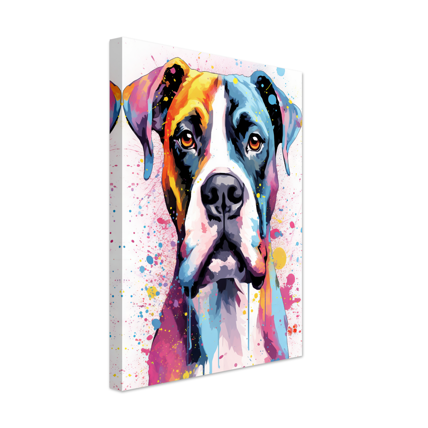 Hund Boxer Pop-Art (DOG47)