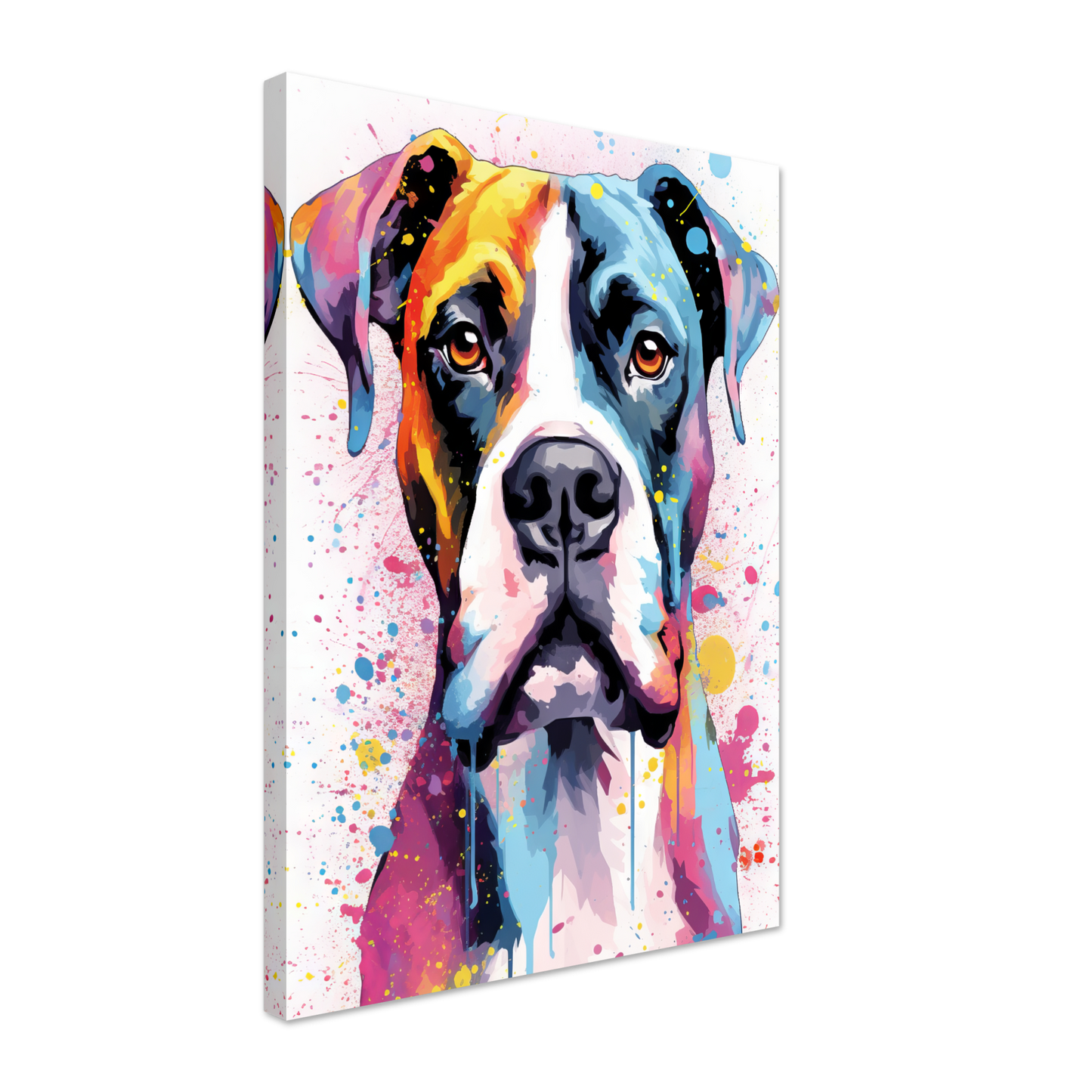Hund Boxer Pop-Art (DOG47)