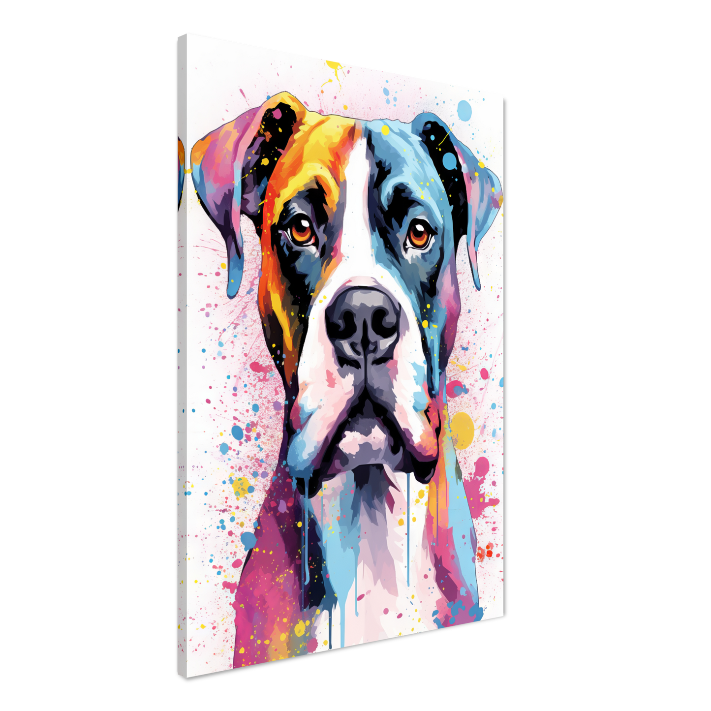 Hund Boxer Pop-Art (DOG47)