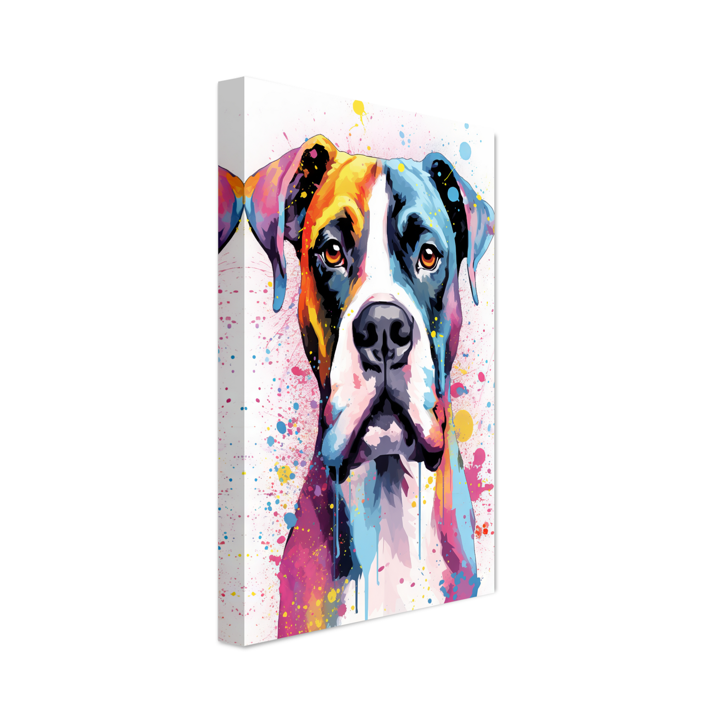 Hund Boxer Pop-Art (DOG47)