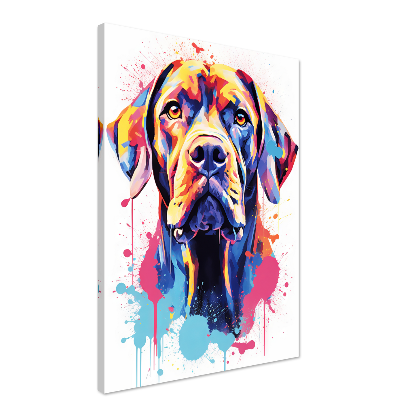 Hund Boxer Pop-Art (DOG48)