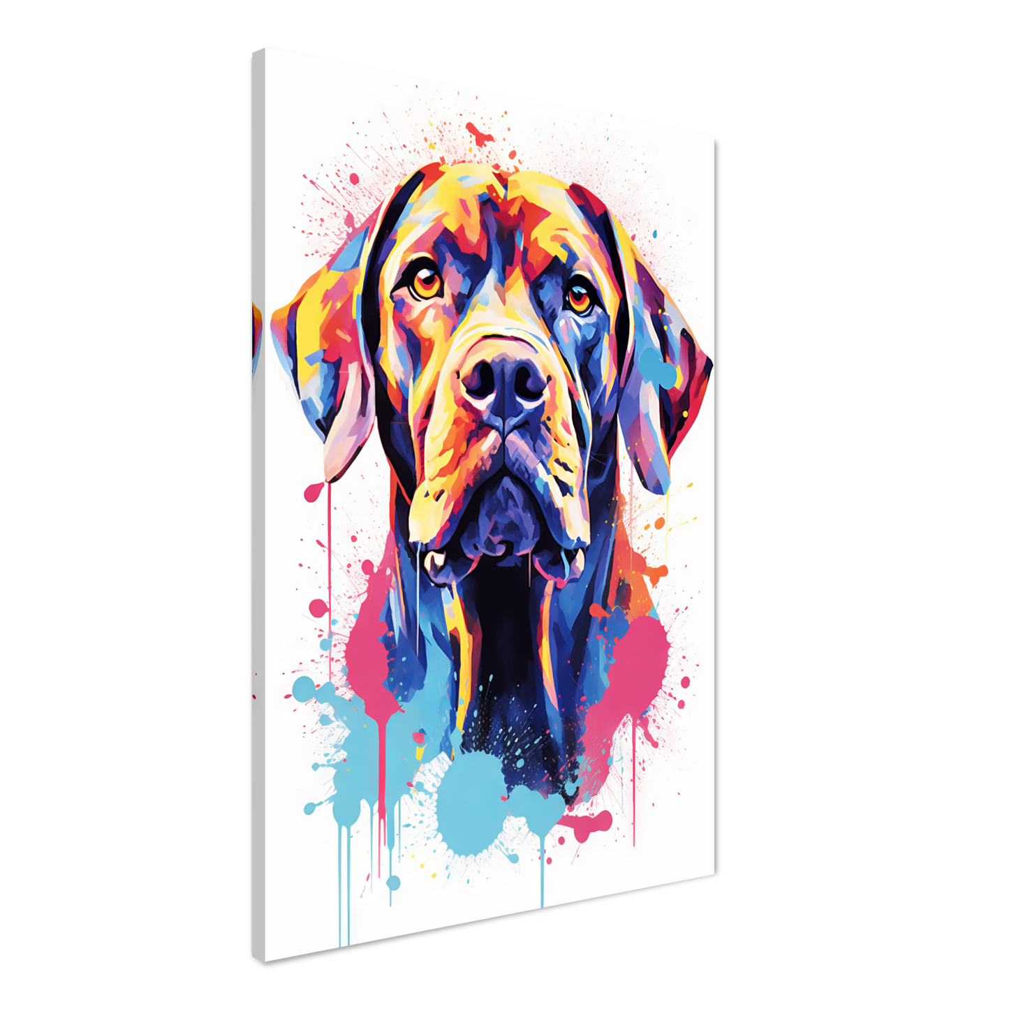 Hund Boxer Pop-Art (DOG48)