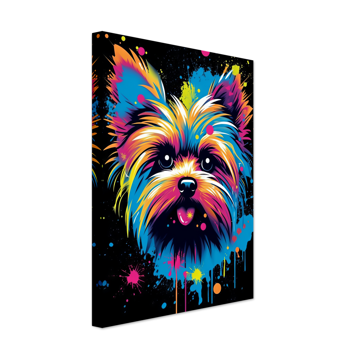 Hund Yorkshire Terrier Pop-Art (DOG49)