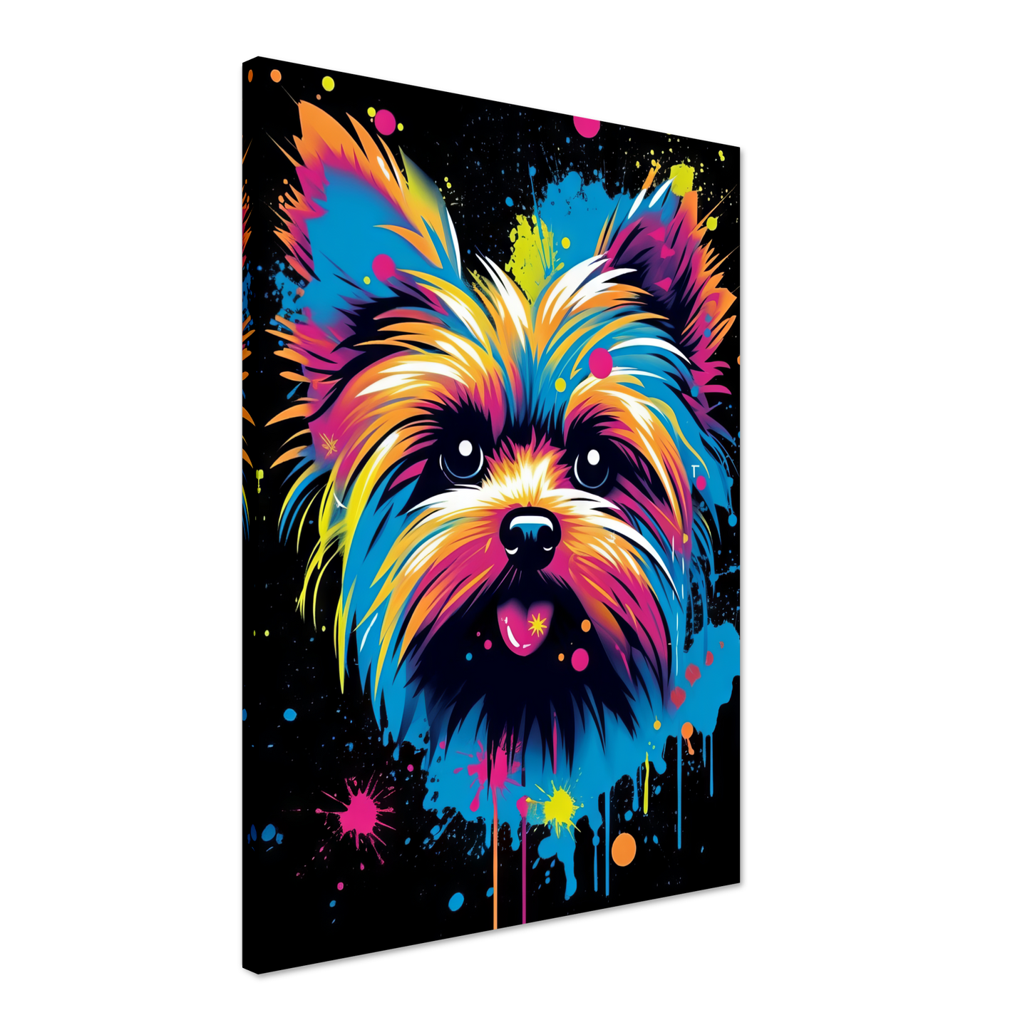 Hund Yorkshire Terrier Pop-Art (DOG49)