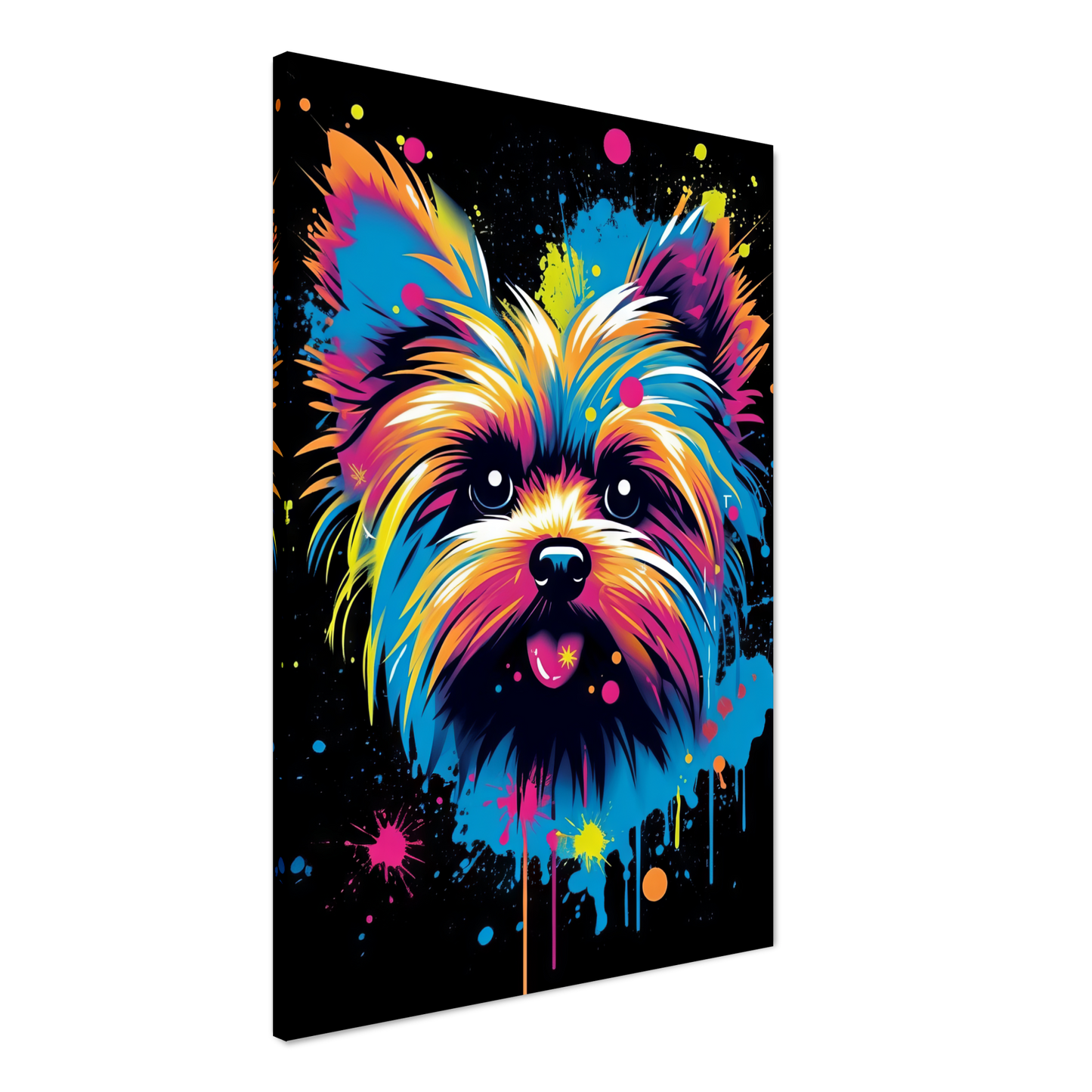 Hund Yorkshire Terrier Pop-Art (DOG49)