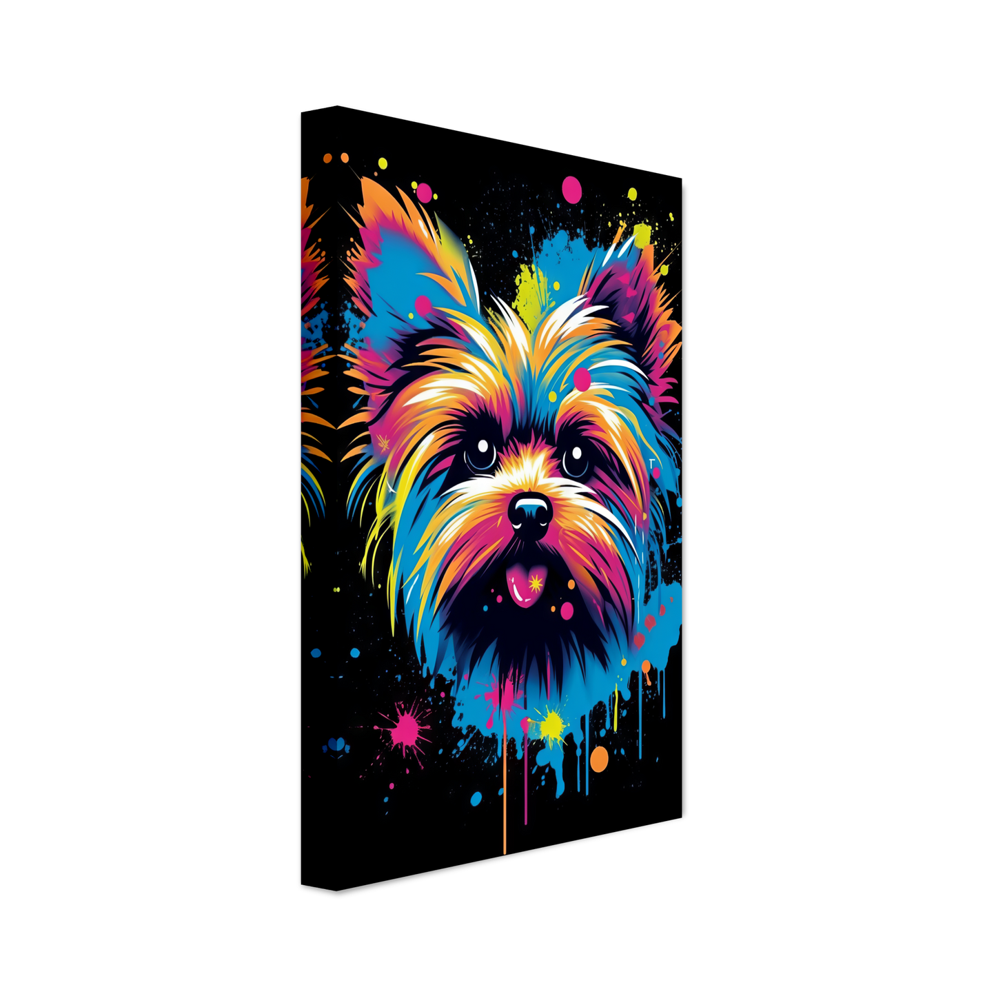Hund Yorkshire Terrier Pop-Art (DOG49)