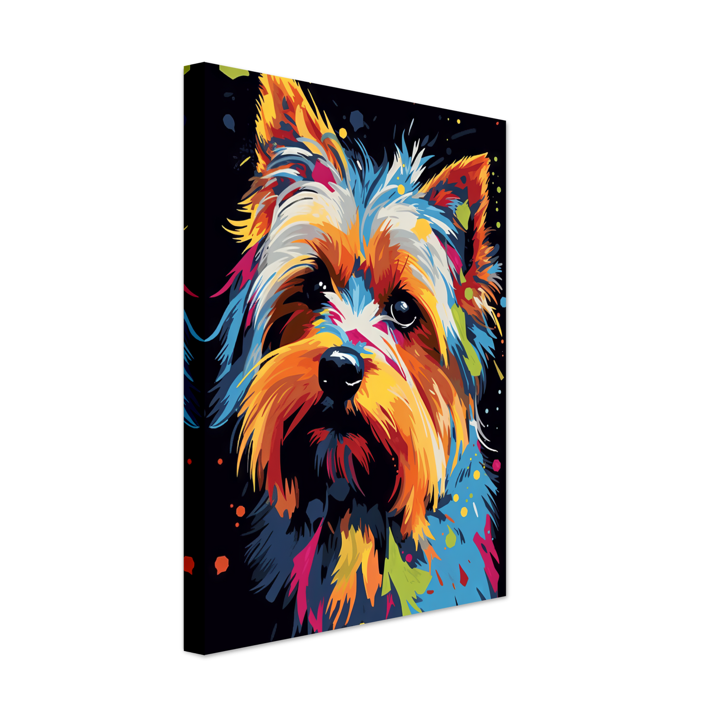 Hund Yorkshire Terrier Pop-Art (DOG50)