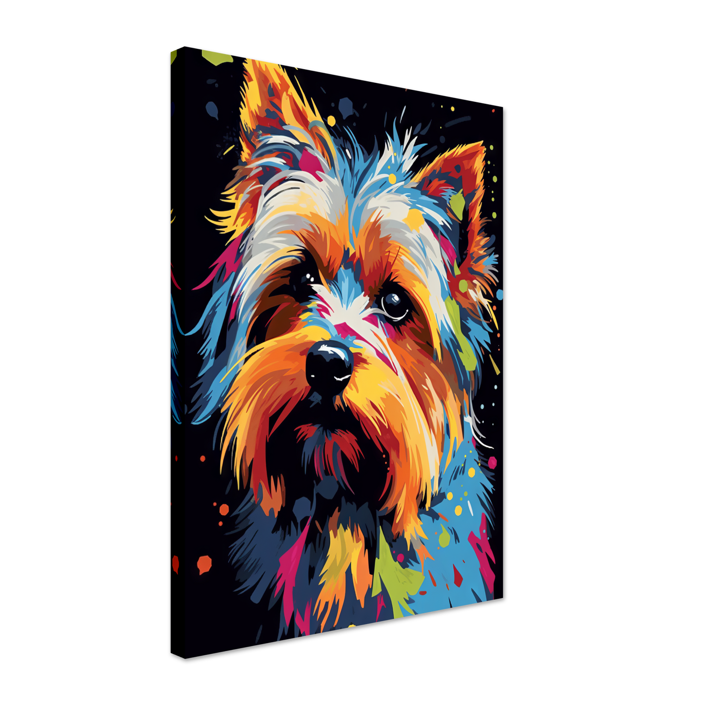 Hund Yorkshire Terrier Pop-Art (DOG50)