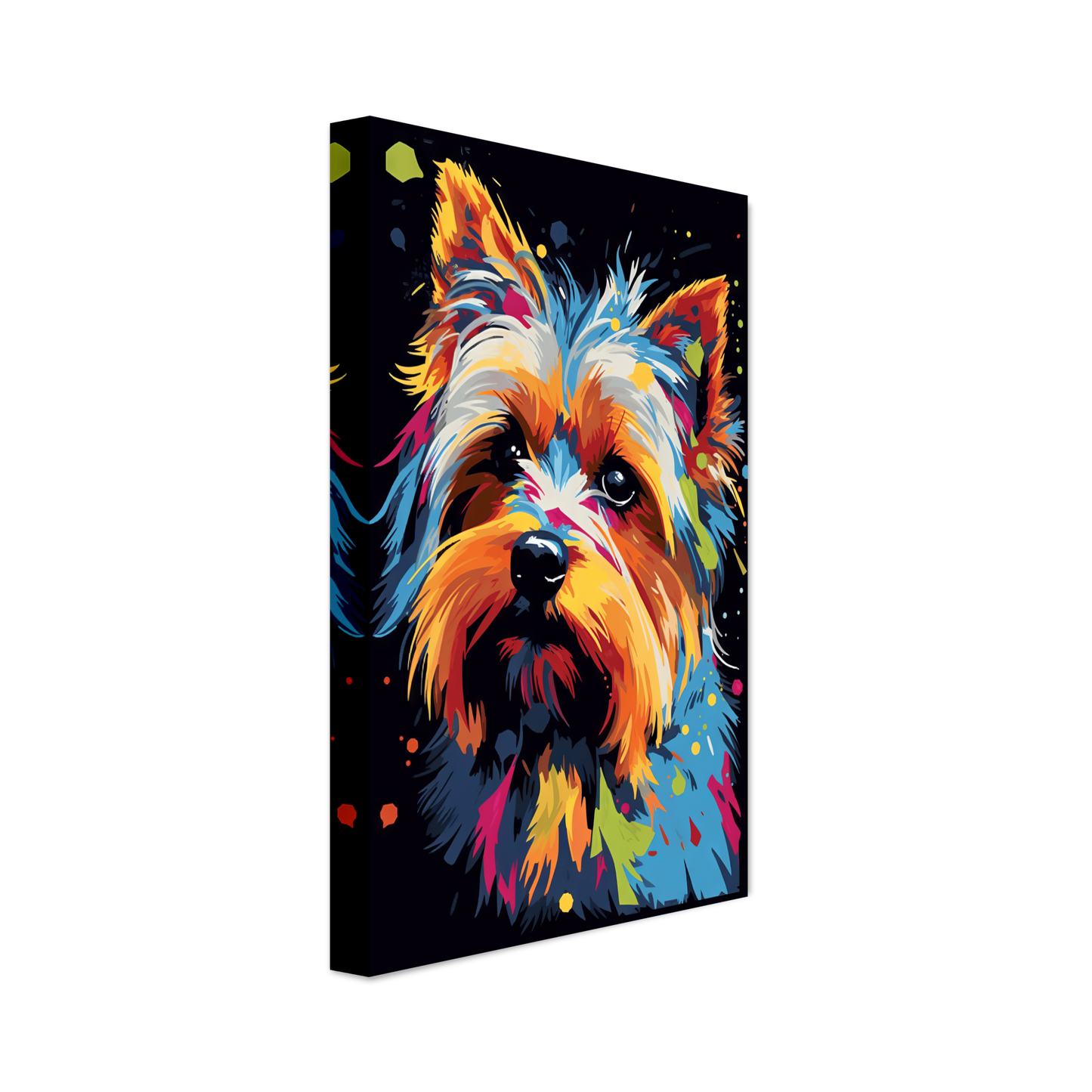 Hund Yorkshire Terrier Pop-Art (DOG50)