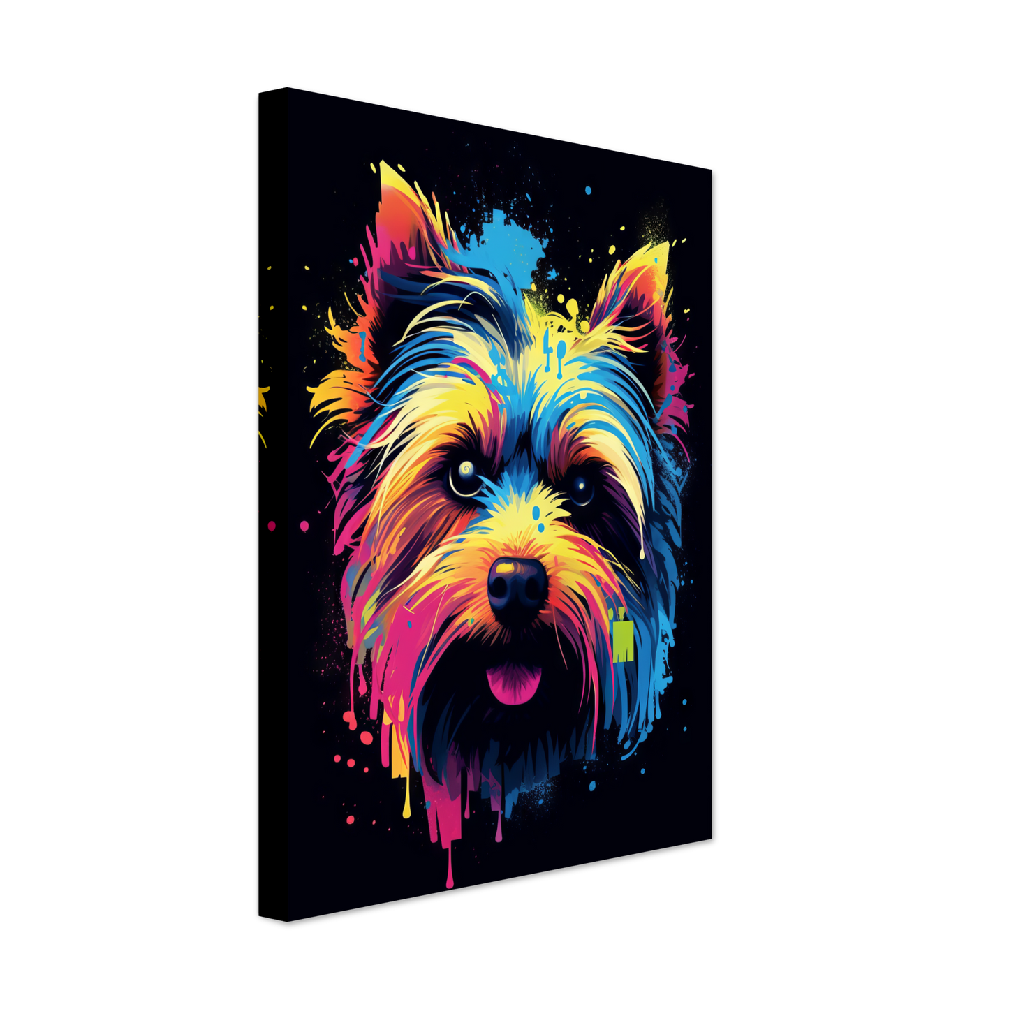 Hund Yorkshire Terrier Pop-Art (DOG51)