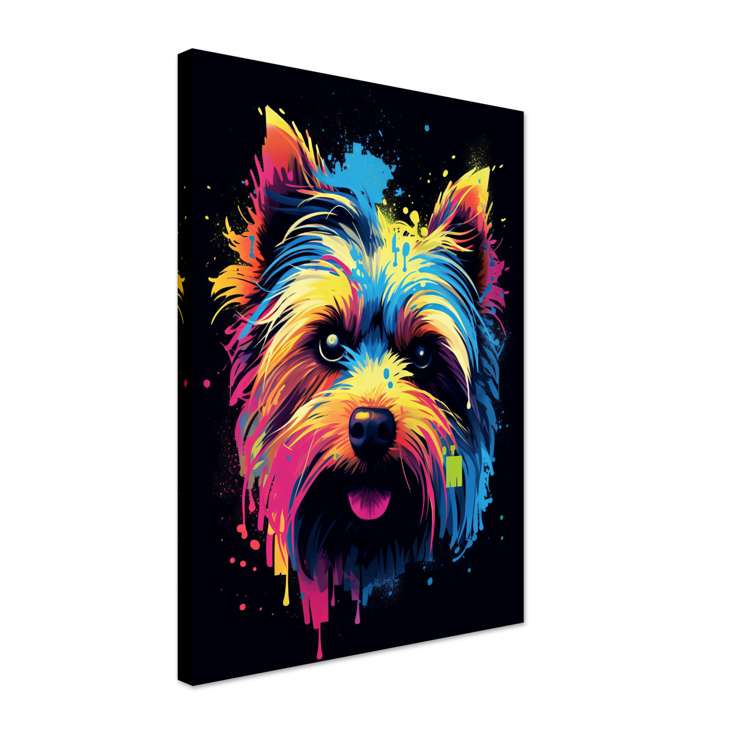 Hund Yorkshire Terrier Pop-Art (DOG51)