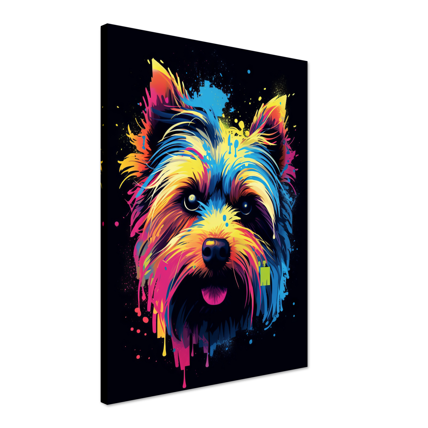Hund Yorkshire Terrier Pop-Art (DOG51)