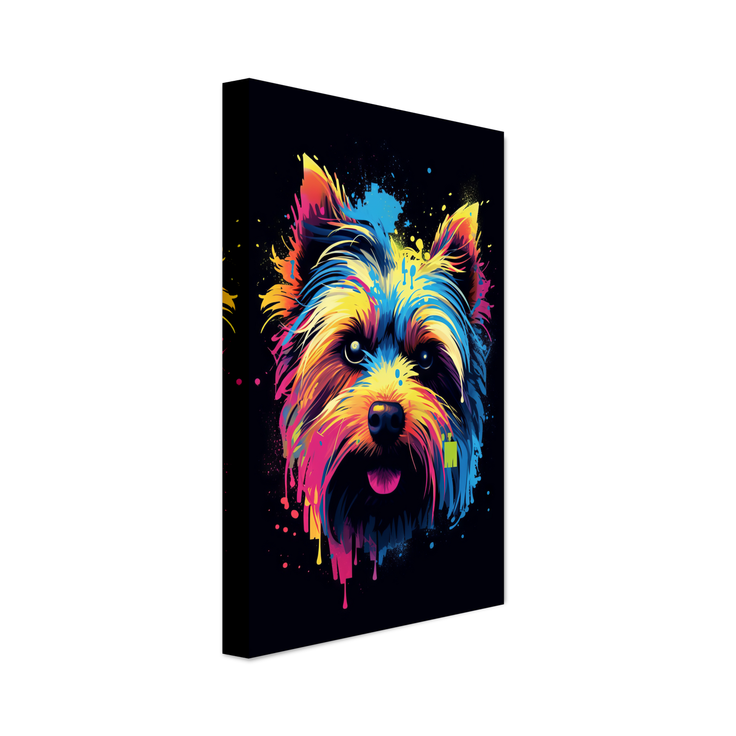 Hund Yorkshire Terrier Pop-Art (DOG51)