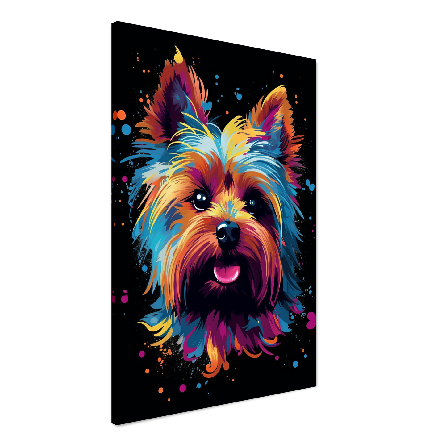 Hund Yorkshire Terrier Pop-Art (DOG52)